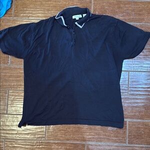 Pronto Uomo Black Polo Shirt with Classic Design